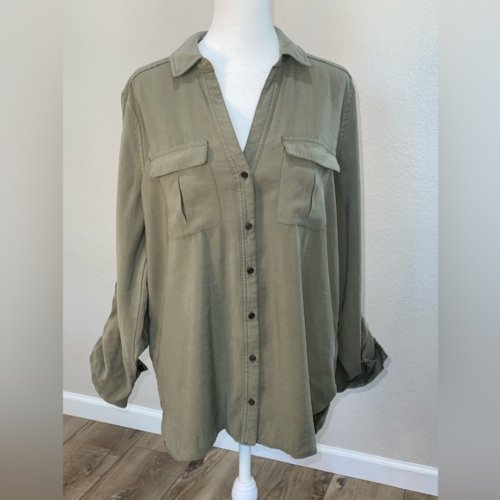 Lulus Comfy Style Long Button down Shirt